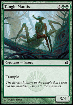 Tangle Mantis (Mirrodin Besieged) Light Play