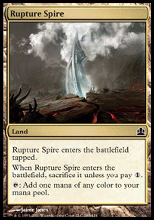 Rupture Spire (Commander) Light Play