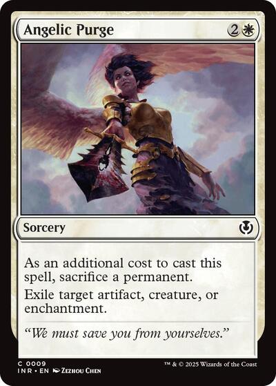 Angelic Purge (Innistrad Remastered) Light Play