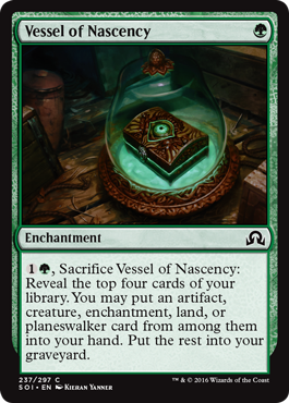 Vessel of Nascency (Shadows Over Innistrad) Light Play
