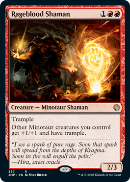 Rageblood Shaman (Jumpstart) Medium Play