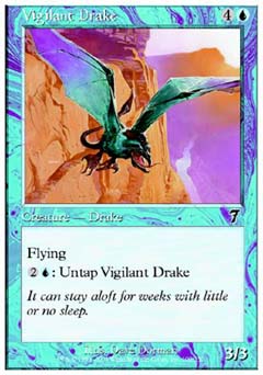 Vigilant Drake (7th Edition) Medium Play