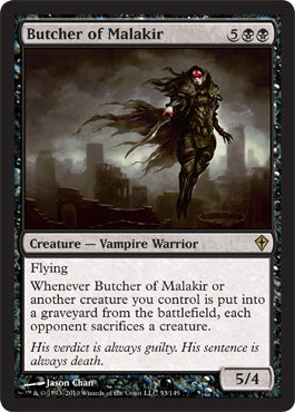 Butcher of Malakir (Worldwake) Medium Play