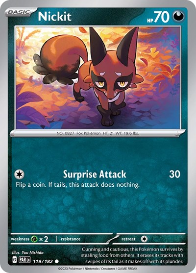 Nickit (Scarlet and Violet: Paradox Rift) Light Play