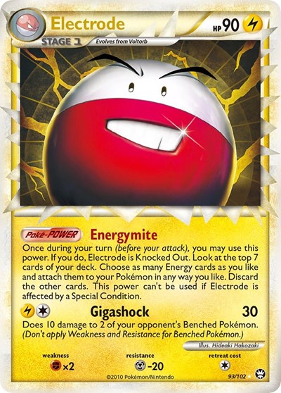 Electrode (Prime) (Triumphant) Light Play Holofoil