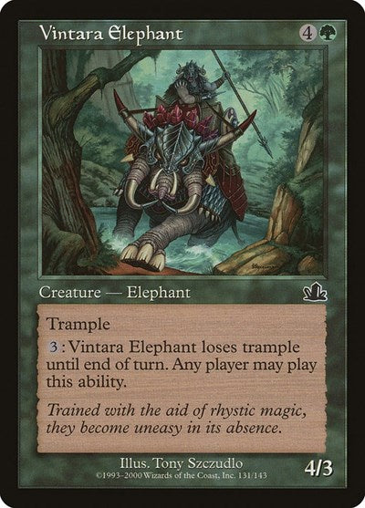 Vintara Elephant (Prophecy) Light Play