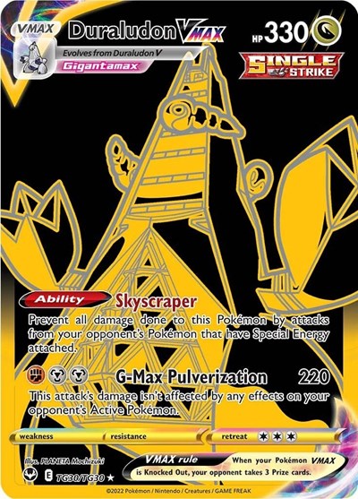 Duraludon VMAX (Secret) (SWSH12: Silver Tempest Trainer Gallery) Light Play Holofoil