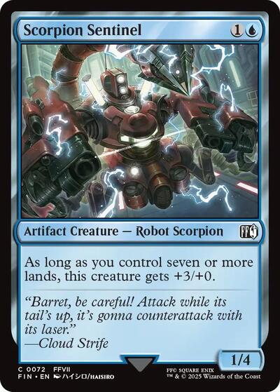 Scorpion Sentinel (Universes Beyond: FINAL FANTASY) Light Play Foil