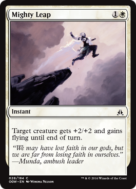Mighty Leap (Oath of the Gatewatch) Light Play