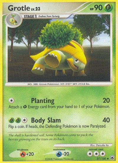 Grotle (Majestic Dawn) Heavy Play