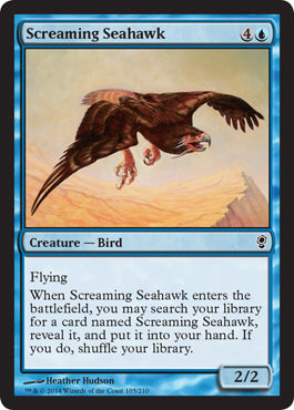 Screaming Seahawk (Conspiracy) Light Play