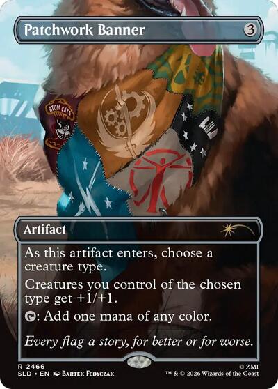 Patchwork Banner (Secret Lair) Near Mint Foil