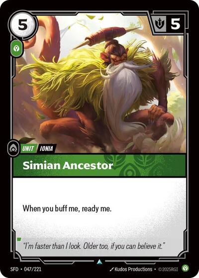 Simian Ancestor (Spiritforged) Light Play