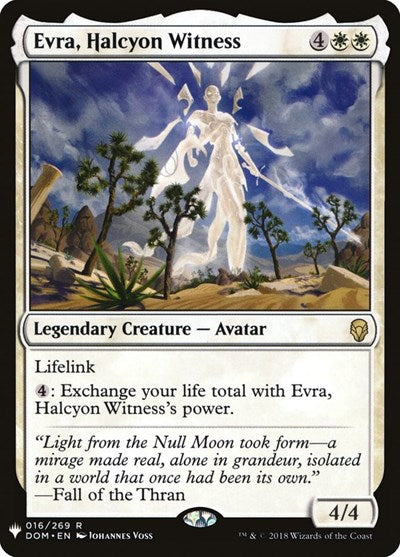 Evra, Halcyon Witness (Mystery Booster) Light Play