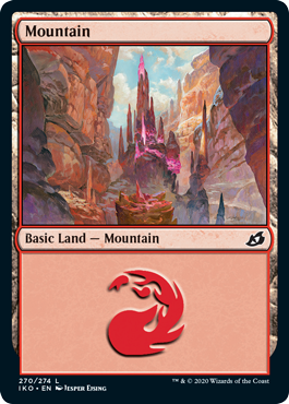 Mountain (270) (Ikoria: Lair of Behemoths) Light Play