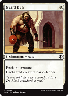 Guard Duty (Iconic Masters) Light Play