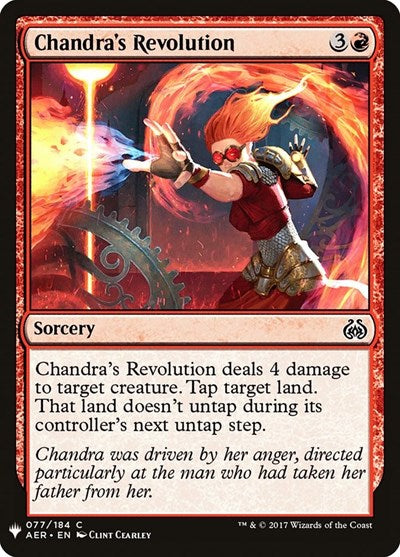 Chandra's Revolution (Mystery Booster) Light Play