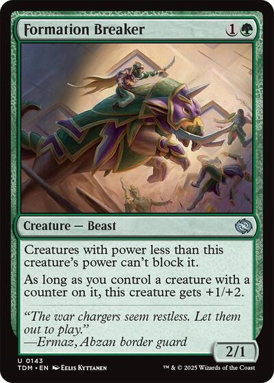 Formation Breaker (Tarkir: Dragonstorm) Light Play