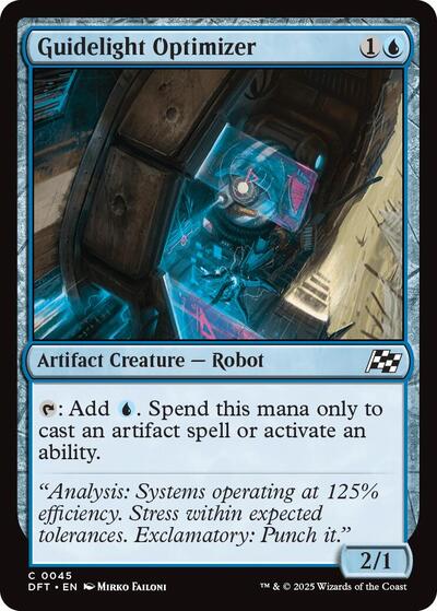 Guidelight Optimizer (Aetherdrift) Light Play