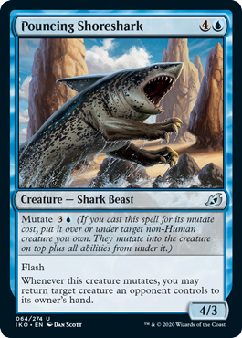 Pouncing Shoreshark (Ikoria: Lair of Behemoths) Light Play