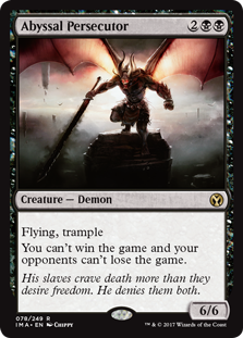 Abyssal Persecutor (Iconic Masters) Light Play Foil