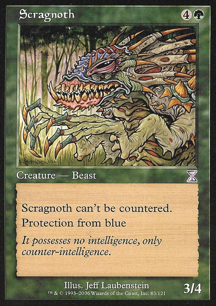 Scragnoth (Time Spiral Time Shifted) Light Play