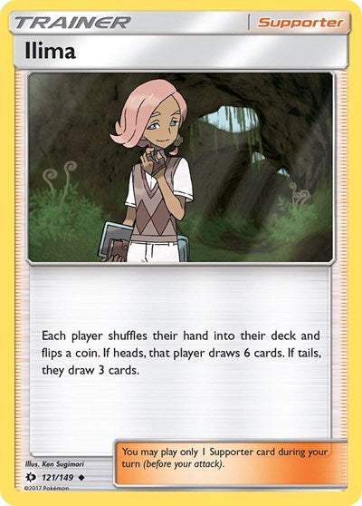 Ilima (SM Base Set) Medium Play