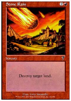 Stone Rain (7th Edition) Light Play