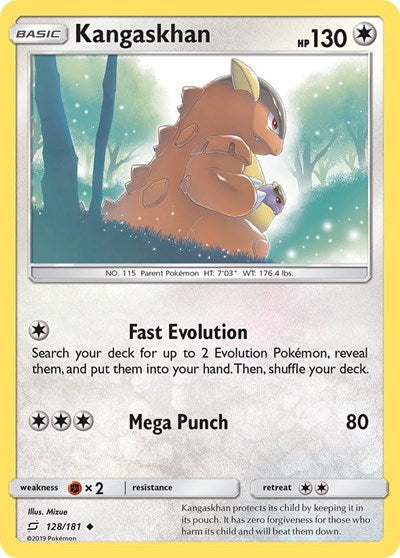 Kangaskhan (SM - Team Up) Damaged / Poor