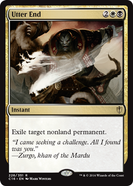 Utter End (Commander 2016 Edition) Light Play