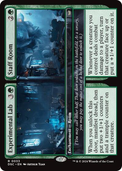 Experimental Lab / Staff Room (Commander: Duskmourn: House of Horror) Light Play