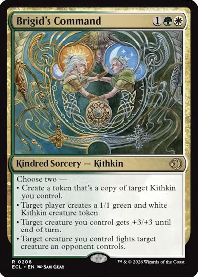 Brigid's Command (Lorwyn Eclipsed) Light Play