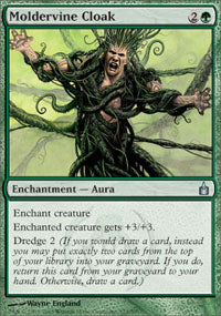 Moldervine Cloak (Ravnica) Light Play Foil