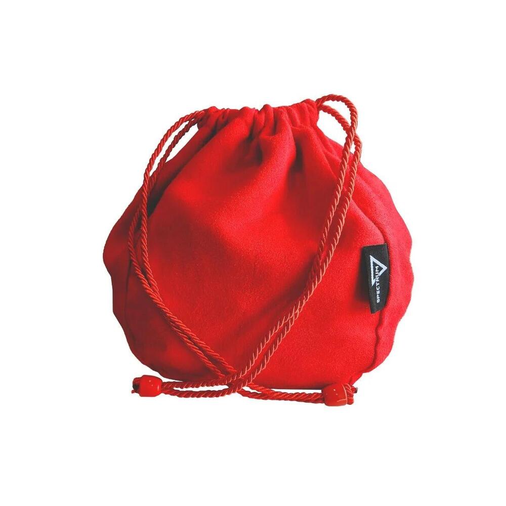 Spectrum Dice Bag - Red - BCW Dice Bag (BCWDB)
