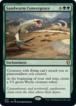 Sandwurm Convergence (Commander Legends: Battle for Baldur's Gate) Light Play