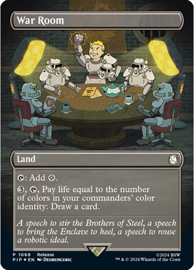 War Room (Borderless) (Launch Party & Release Event Promos) Light Play Foil