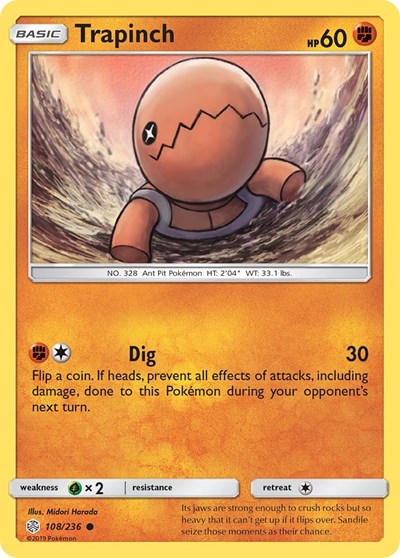 Trapinch - 108 (SM - Cosmic Eclipse) Light Play