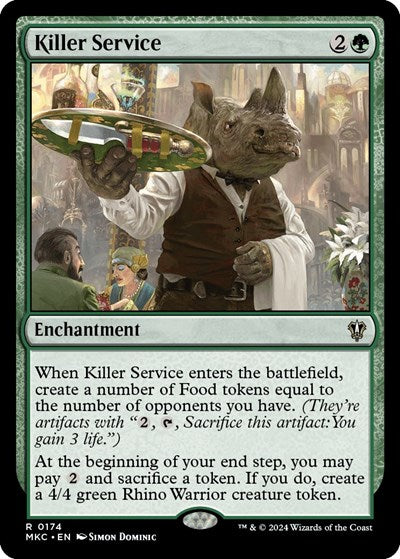 Killer Service (Commander: Murders at Karlov Manor) Light Play