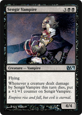 Sengir Vampire (Magic 2012 Core Set) Light Play