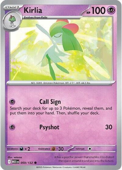 Kirlia (ME01: Mega Evolution) Light Play