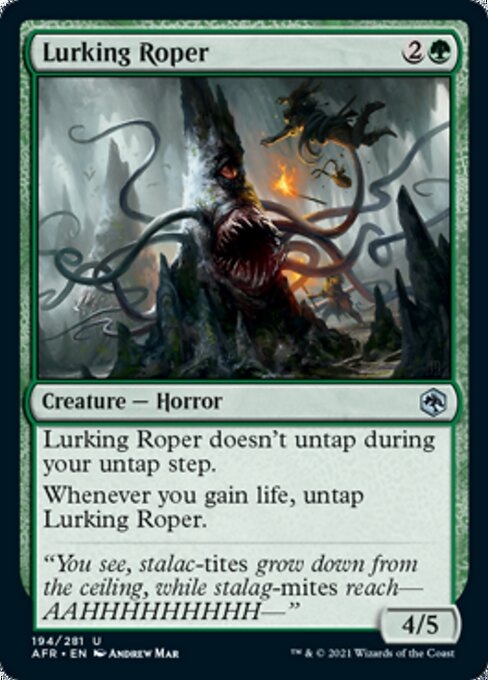 Lurking Roper (Adventures in the Forgotten Realms) Light Play