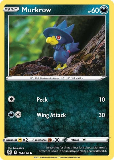 Murkrow (SWSH11: Lost Origin) Light Play