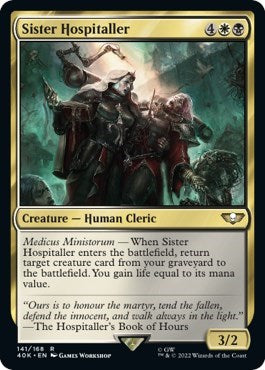 Sister Hospitaller (Universes Beyond: Warhammer 40K) Near Mint