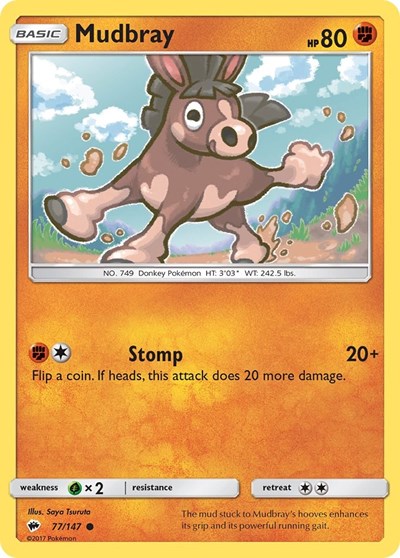 Mudbray (SM - Burning Shadows) Light Play