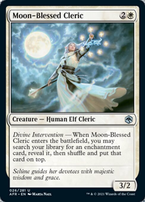 Moon-Blessed Cleric (Adventures in the Forgotten Realms) Light Play