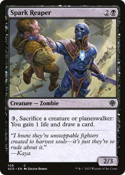 Spark Reaper (Commander 2022 Starter Decks) Light Play