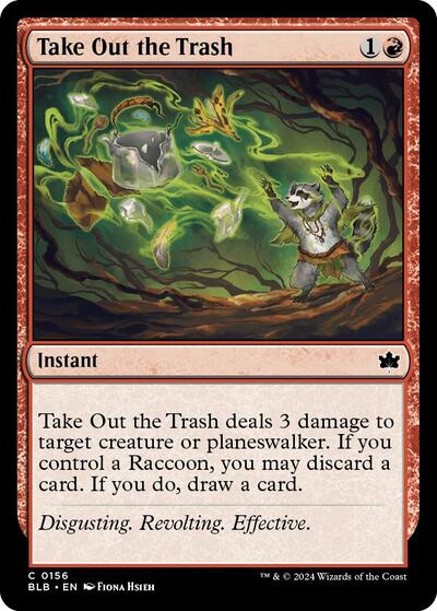 Take Out the Trash (Bloomburrow) Light Play