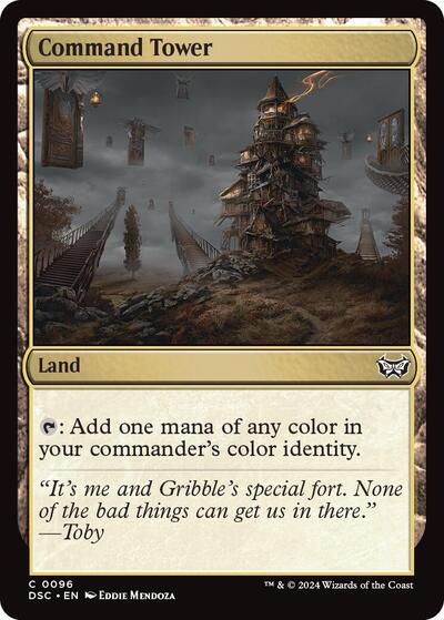 Command Tower (Commander: Duskmourn: House of Horror) Light Play