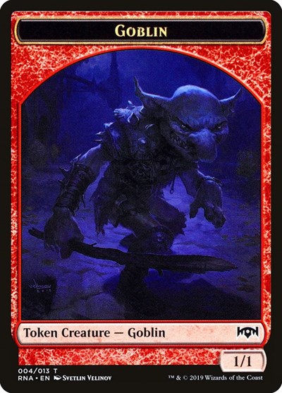 Goblin Token (Ravnica Allegiance) Light Play