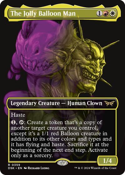 The Jolly Balloon Man (Showcase) (Duskmourn: House of Horror) Near Mint